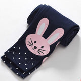 Girls Leggings Cotton Trousers Fille Kids Pants Girls Pants Skinny Print Cartoon Pattern Children Leggings