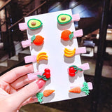 New Girls Cute Cartoon Ice Cream Unicorn Hair Clips Kids Lovely Hairpins Headband Barrettes Fashion Hair