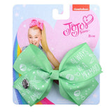 inch JoJo Bows Jojo Siwa Rainbow Printed Knot Ribbon Bow For Girls Handmade Boutique Hair Clip Children Hair