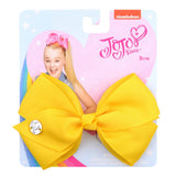 Bows Jojo Siwa Rainbow Printed Knot Ribbon Bow For Girls Handmade Boutique Hair Clip Children Hair