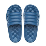 Fashion Household Slippers 3.5 Cm Platform Thick Bottom Soft Non-Slip Slides Massage Soles Men Women Bathing