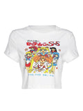 Anime Graphic Crop Top- Outfit