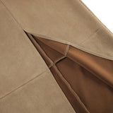 Sued Brown Maxi Skirt- Outfit