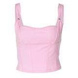 Ins Wind Women's 2024 Summer New Sexy Hottie Word To Receive Waist Thin Sling Belt Small