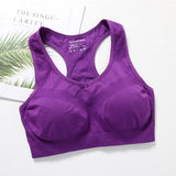 Back Fitness Bra Women Fashion Wrapped Chest Underwear Shockproof Bra Refreshing Women's Bra