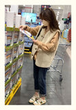 Lamb Wool Vest Female 2023 Autumn And Winter New Loose Fur One Clip Wear Vest Vest Foreign Style Coat-Outfit