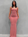 Strap Backless Long Maxi Dresses Party Club Vacation Outfits for Women Sexy Casual Summer Dress 2022 Wholesale