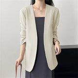New Small Suit Jacket Spring And Autumn Early Autumn Suit With Fashion Simple Early Spring Leisure Top