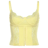 2024 Summer New Women's Sexy Hottie Sling V Tie Lace Lace Small