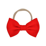inches Solid Elastic Headband Handmade Boutique Hair Rope For Baby Girls Turban Bow Hair Band Headwear Hair Accessories