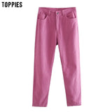 2021 Autumn Straight Pants Women High Waist Trousers Cotton Sweatpants Plus Size pantalones de