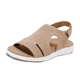 Women Shoes Summer 2022 Fish Flying Women Casual Sandals Comfort Flat Sneaker Sandals Women's Size 43 Zapatillas