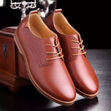 Zingj 2251 Young And Middle-Aged British Leather Shoes Beef Tendon Bottom Men's Shoes Flat Large Spot Quick