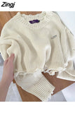 Elegant Women Sweater Knitted Basic Pullovers O Neck Loose Soft Female Knitwear Jumper Casual Fashion 2023 Autumn