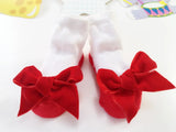 Autumn Winter Bowknot Baby Girls Socks Cotton Spring Socks For Children Princess Socks For Newborn Baby Clothing