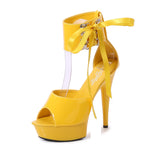Zingj Model Shoes Fine Heel Sexy Black Waterproof Table 13Cm15cm Hate Sky High Heel Sandals Female