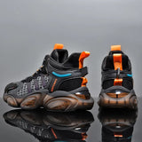 Top Men's Runing Shoes Spring Chunky Sneakers Comfortable Sport Shoes Outdoor Gym Walking Shoes Designer Reflective