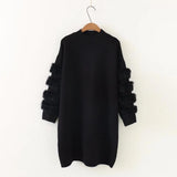 Winter New Fashion Wool Women Warm Solid Sweaters Casual Full Sleeve Turtleneck Slim Pullovers Computer