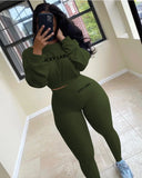 Women's Clothing Autumn Ribbed Pit Letter Embroidery Sports Leisure