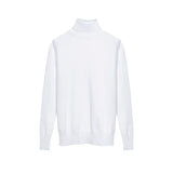 2021 Autumn Winter Slim Basic Sweater Women Jumper Turtleneck Knitted Tops Pullovers White