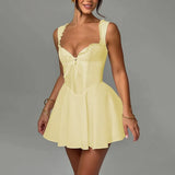 Summer 2024 New Fashion Women's Wear Elegant Hip Skirt Retro Style Sexy Dress