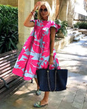 Casual Slouchy Sweet Vacation Dress