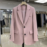Suit Jacket Woman 2025 Design Sense Korean Version Of The New Fried Street Casual Temperament Trend Small