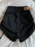 Sexy Shirring Slim Denim Shorts Women Fashion Korean High Waist Casual Shorts Summer Button All Match Harajuku Shorts