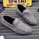 Shoes Black Blue Red Loafers Slip on Male Walking Footwear Driving Moccasin Soft Comfortable Casual Shoes Men Sneakers