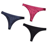Seamless Thong Panties Sexy Briefs Solid Soft Thin Thongs Women Underwear Panties for Female Ladies Panty G String