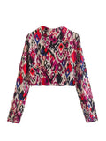 Printed Mini Skirt Women High Waist Vintage Skirt Sets Ruched Short Skirts Woman Fashion 2023 Streetwear Y2k Pleated