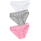 Lace Panties Women's Cotton Underwear Seamless Cute Girls Briefs Lingerie Solid Fashion Female Sexy Panties Plus Size