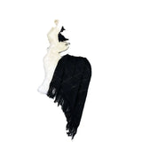 Zingj Ins Vacation Style Suit Female Design Sense Bikini Hanging Neck Vest Versatile Tassel Skirt Knit Two