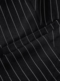 Pinstripe Detail Two Piece Set- Outfit