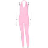 Women Elegance Body Sexy Female Overalls Club Outfits Romper Femme Catsuit One Piece Tracksuit Baddie Clothes