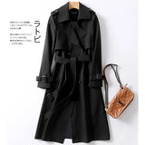 Women's Long-Term 2025 Spring And Autumn New Korean Version Of The Popular British Wind Over The Knee