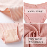 Women's Panties Cotton Underwear Seamless Sexy V Waist Briefs Girl Low-Rise Soft Panty Women Underpants Female Lingerie