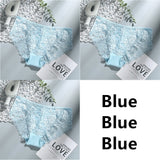 Sexy Low Waist Women's Underwear Lace Plus Size Seamless Panties Breathable Lingerie Female Briefs Solid Hollow