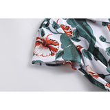Rockabilly Women Dresses Summer British Turn Down Collar Button Front Plaid Patchwork Swing Pinup Casual Dresses With