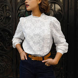 Women's Cardigan Pure Color Loose Temperament French Long-Sleeved Sweater Knitted