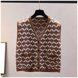 knitting spring and autumn 2021 spring and autumn new women's sweater Korean fashion trendy jacket