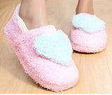 Lovely Ladies Home Floor Soft Women indoor Slippers Outsole Cotton-Padded Shoes Female Cashmere Warm Casual