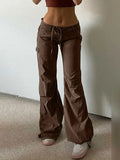 Straight Leg Pocket Cargo Pants- Outfit