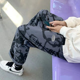 Street Apparel Wide Leg Pants Women Korean Fashion Loose Spring Autumn Design Sense Summer Thin Sweet Cool Ins