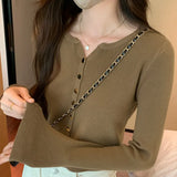 Wind Long Sleeves Show Thin Meat Sweater Girls Autumn And Winter New European Slim Stretch Knitted Cardigan