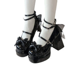 Cute Girl Lo Shoes Milk Fu Feel Jk Small Leather Shoes 2025 New Lolita Shoes Princess High