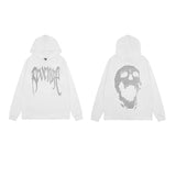 Brand Sweater Keel Smoke Couple Skull Men And Women Loose High Street Pure Cotton