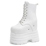 High Shoes Cos One Thick Sole Height Martin Boots Small Size Summer Exhibition Loose Cake Thick Soles