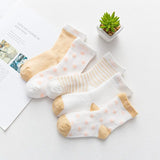 Pairs/lot 0 to 7 Years Spring Summer Thin Mesh Socks For Girls Boys Cute Animal Children's Thin Sock Baby Newborn Short