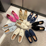 Size 2025 Spring New Round Head Velvet Retro Shoe Sleeve Low Heel Single Shoes Lefu Shoes Direct